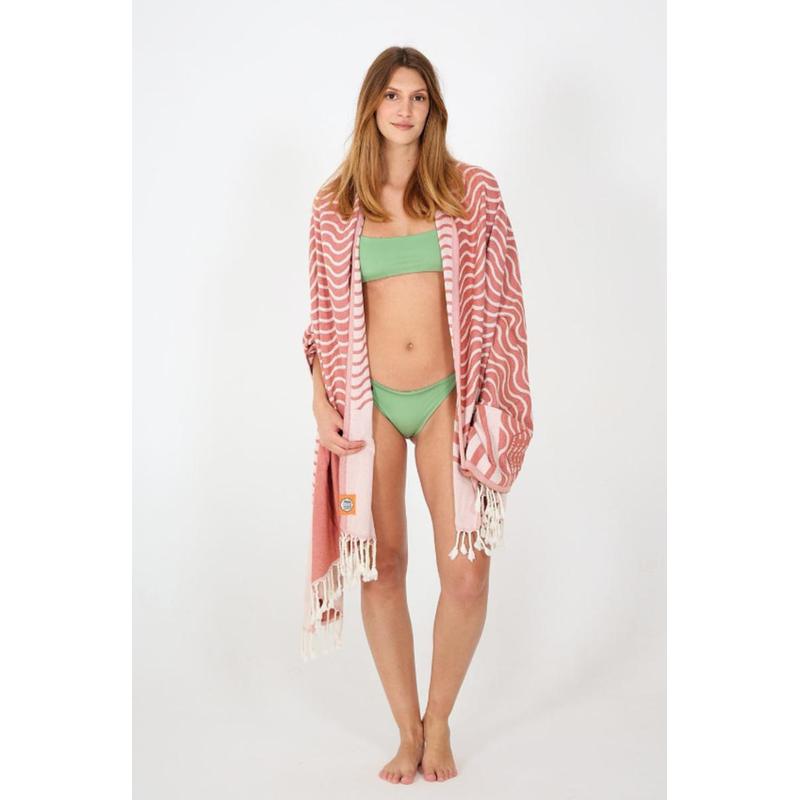 After Essentials Turkish Beach Towel - rust