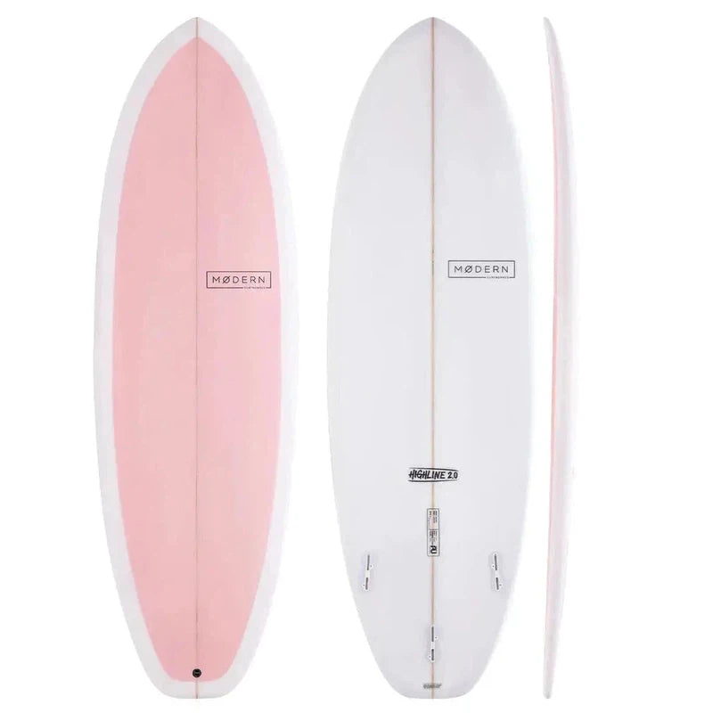 Modern Surfboards Highline 2.0 5'9"- Candy Pink