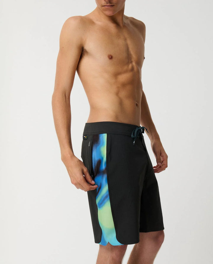 Rip Curl Herren Boardshorts S-Series 3-2-One Cordura 19" -  Washed Black Wave