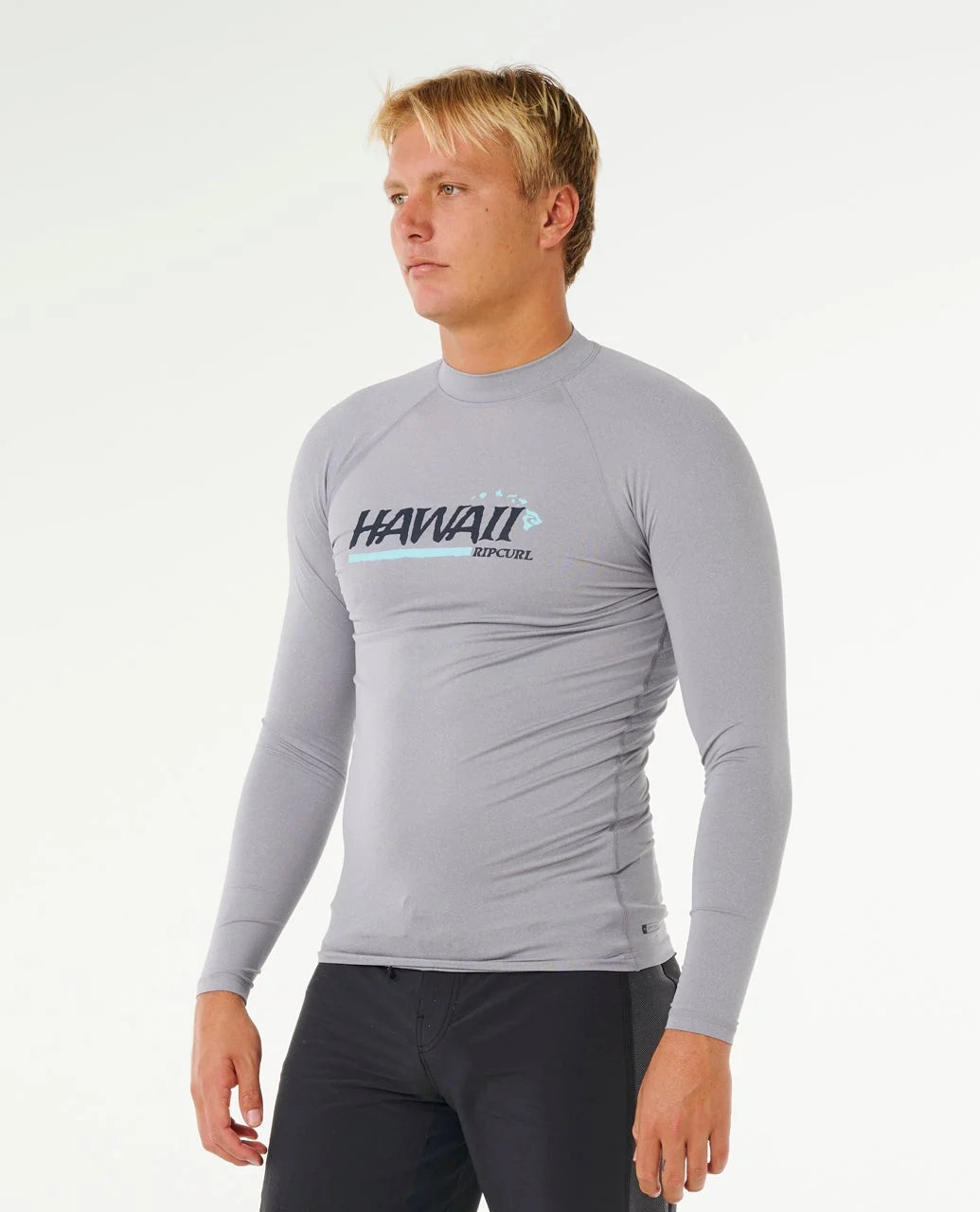 Rip Curl Hawaii Gritty UFP 50 Perf Langarm - grey marle