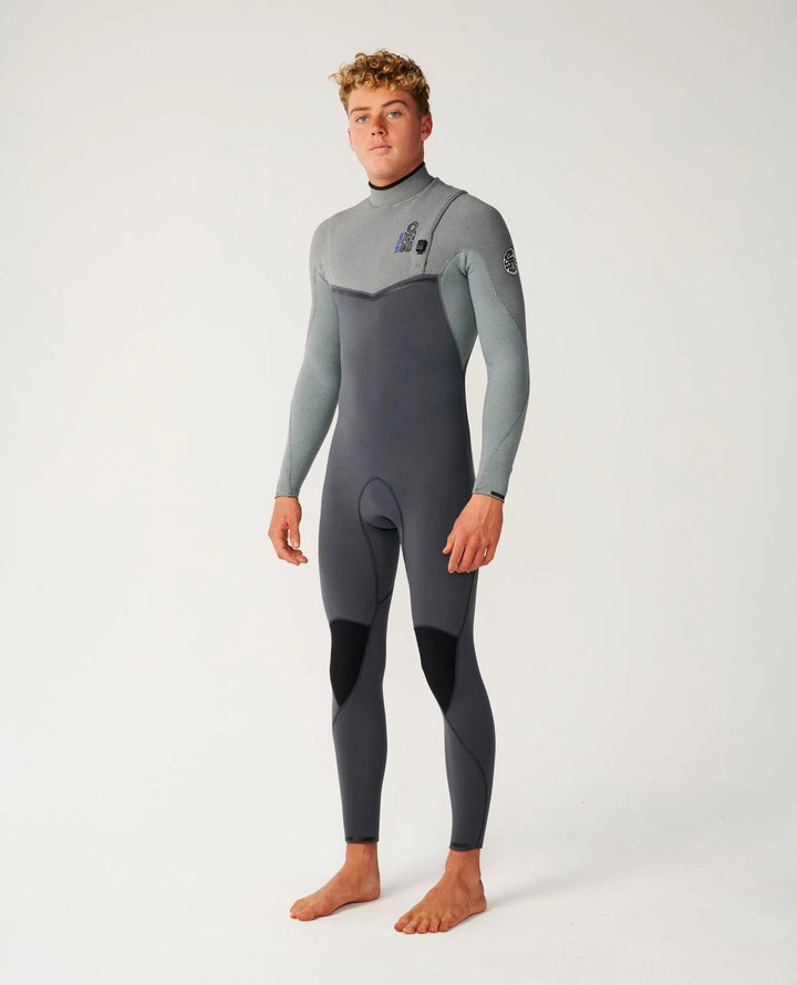 Rip Curl Herren Neoprenanzug  3/2 E-Bomb Zipfree - Charcoal Grey