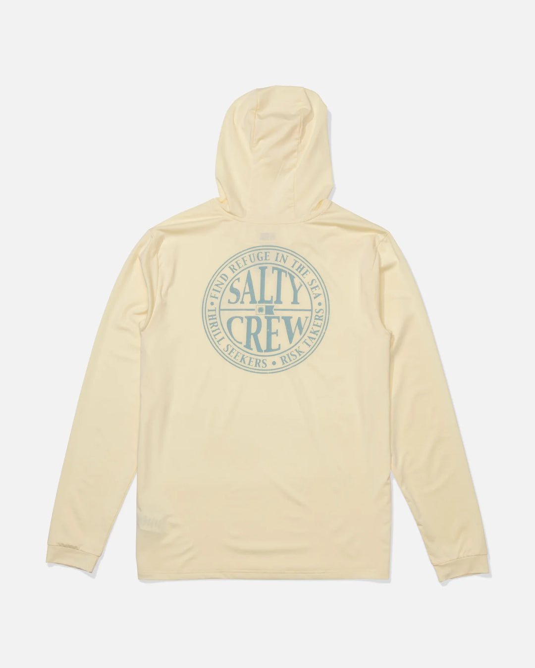 Salty Crew Herren Lycra Global Hood Langarm - Chartreuse