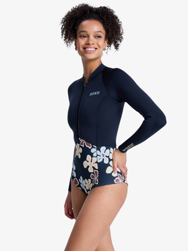 Roxy Damen Springsuit 2mm Swell Series - flower