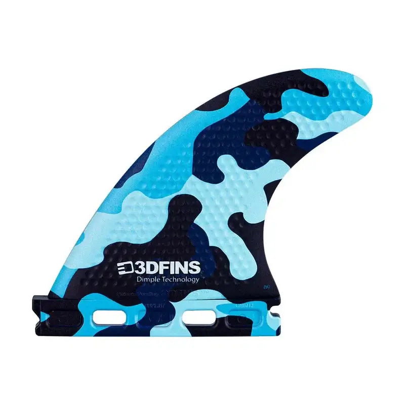 3DFins Futures All Rounder Twin - Blue Camo