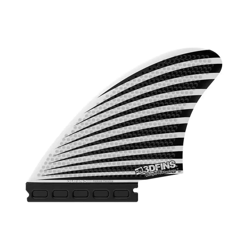 3DFins Futures Speed Keel Twin - B&W Starburst