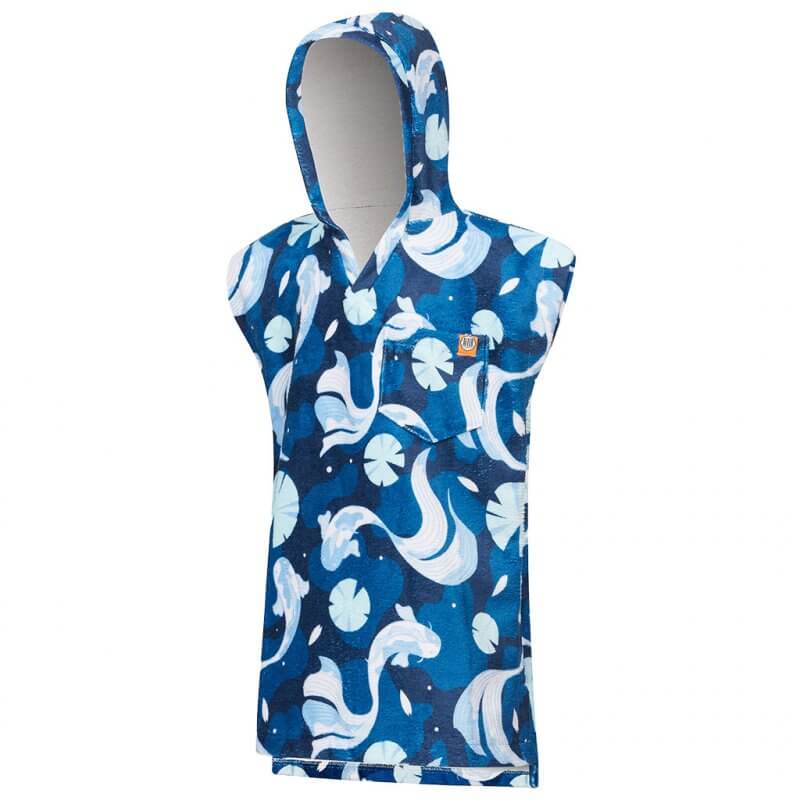 After Essential Kinder Poncho - waterlily