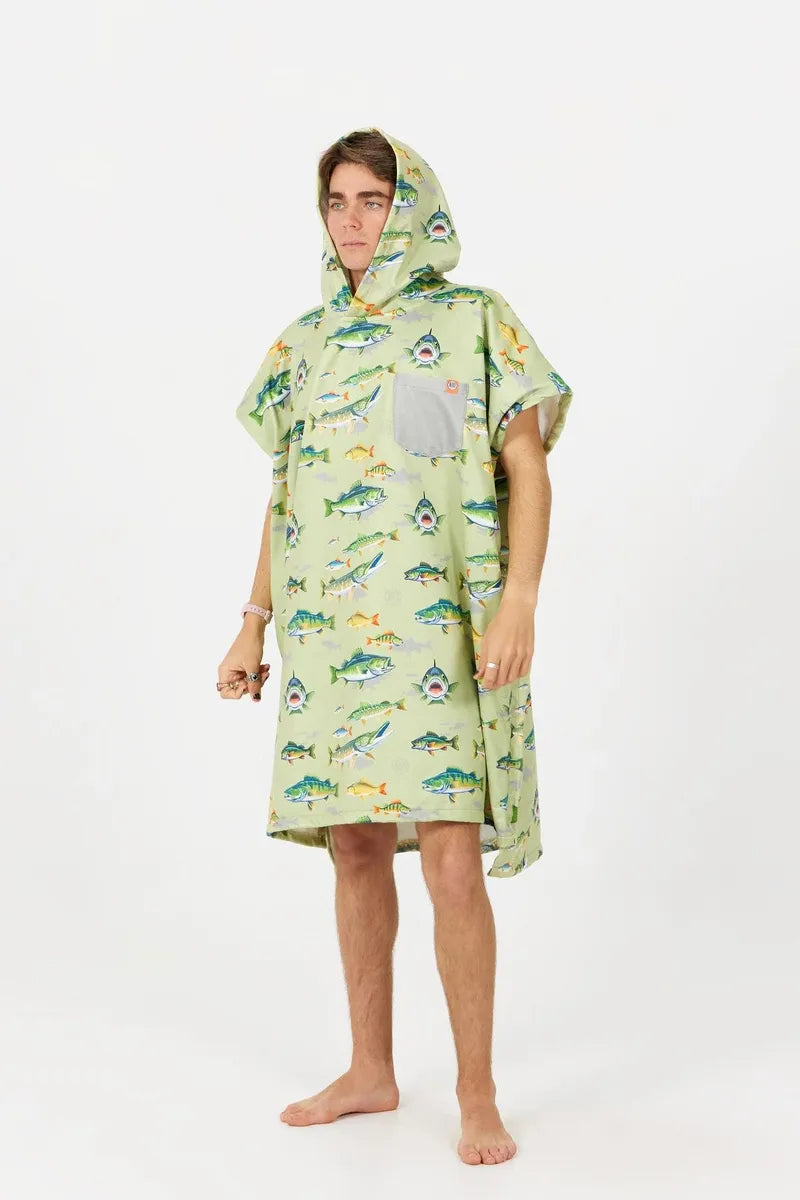 After Essentials Poncho American Fishing - Fish