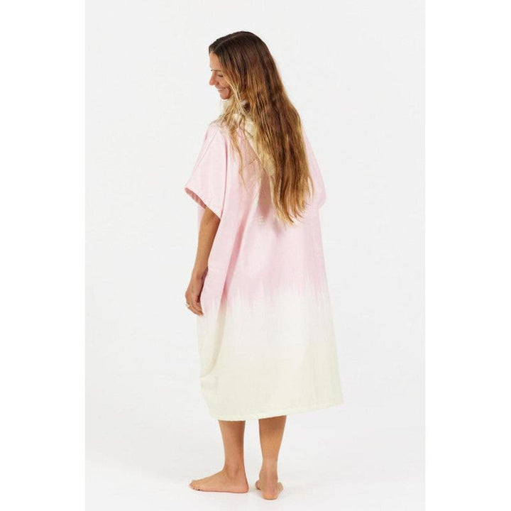 After Essentials Poncho Gradient - dusty rose