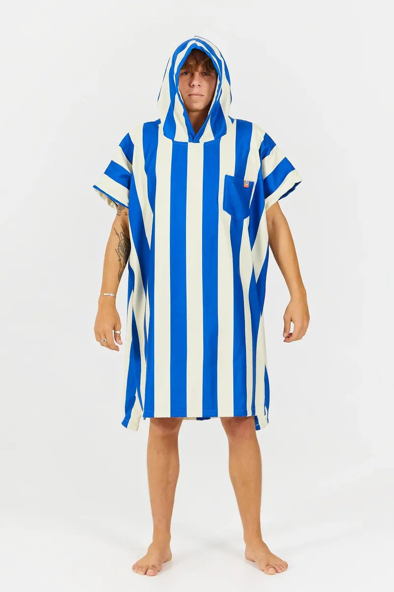 After Essentials Poncho Swim Club - Stripes
