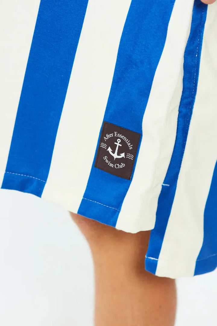 After Essentials Poncho Swim Club - Stripes