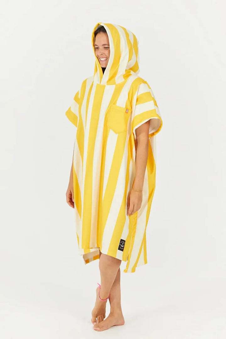 After Essentials Poncho Swim Club - Stripes
