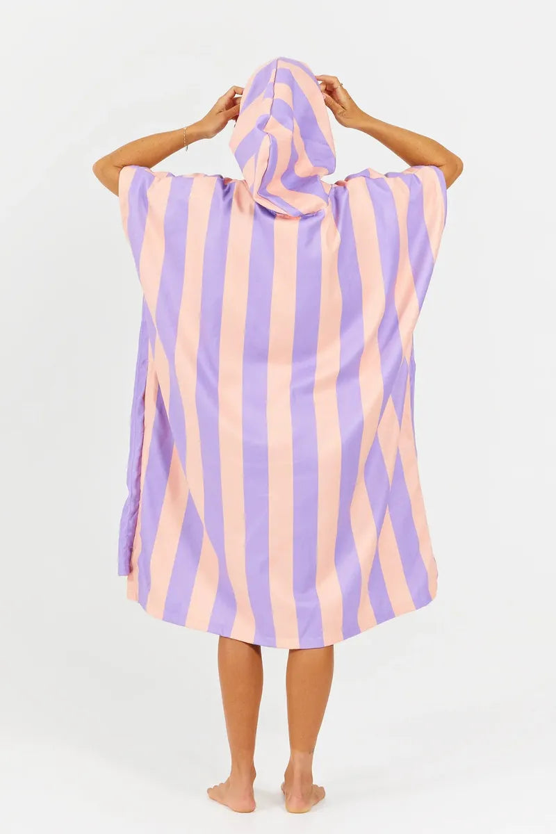 After Essentials Poncho Swim Club - Stripes