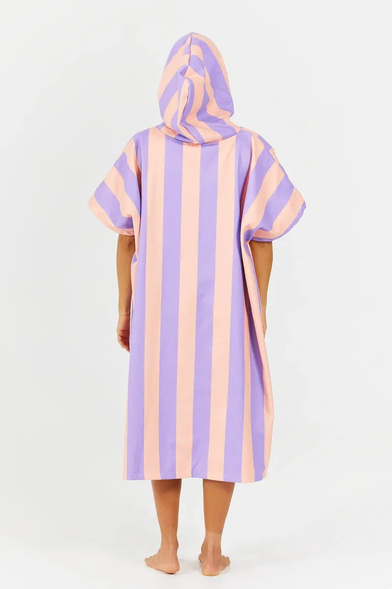 After Essentials Poncho Swim Club - Stripes