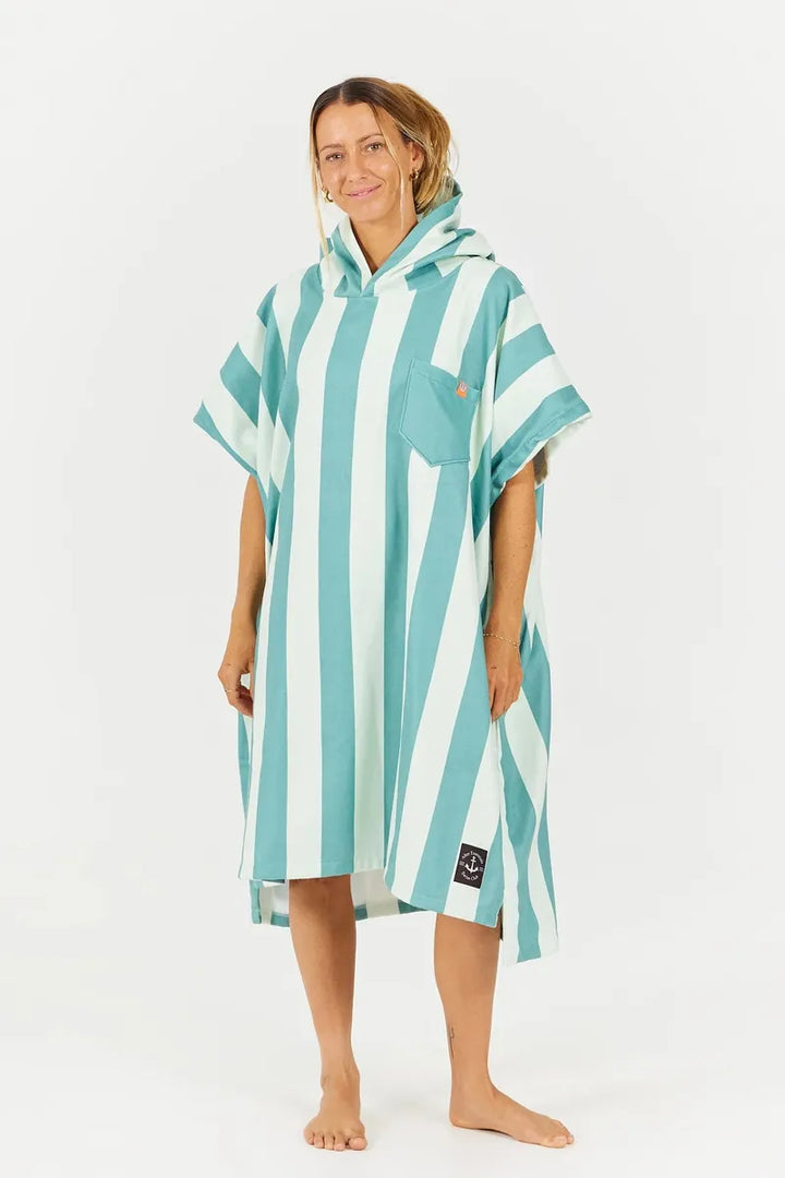 After Essentials Poncho Swim Club - Stripes