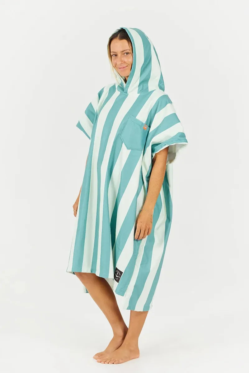 After Essentials Poncho Swim Club - Stripes