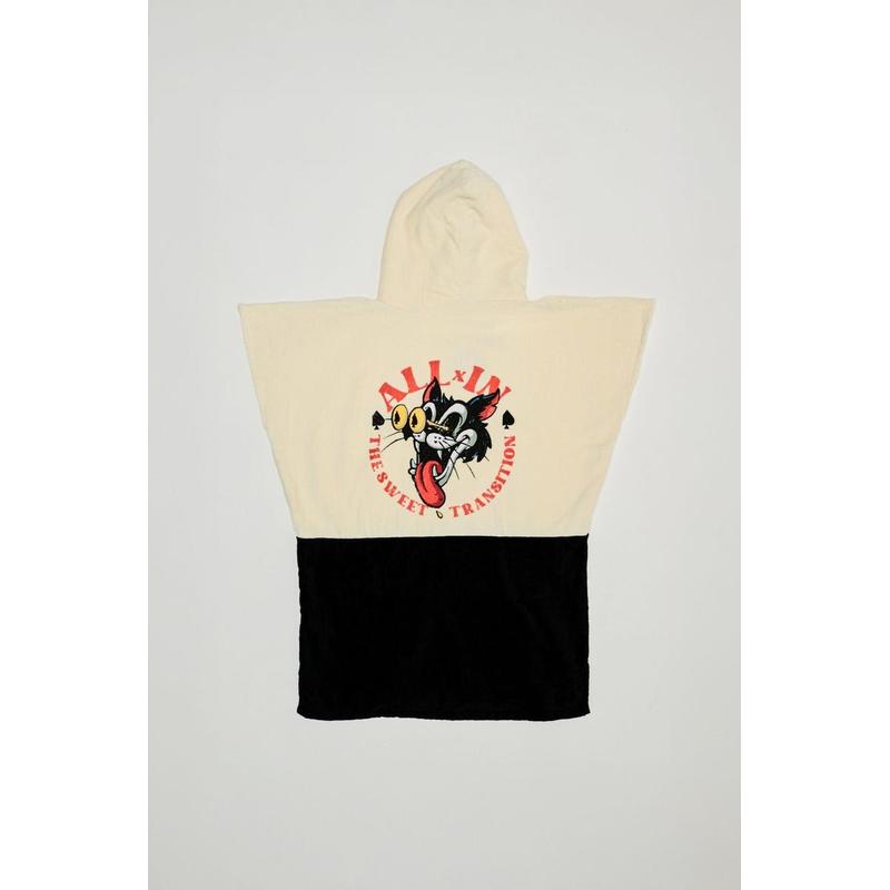 All In Kids Poncho - bad cat