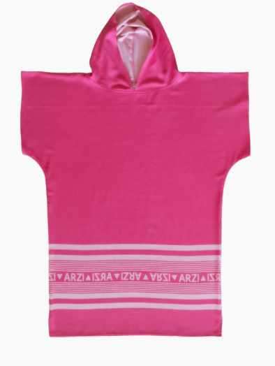 Arzi Beach Poncho - Sunrise Pink