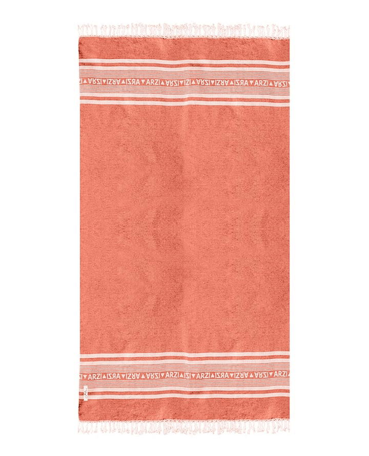 Arzi Beach Towel - tropical coral