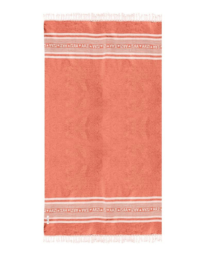 Arzi Beach Towel - tropical coral