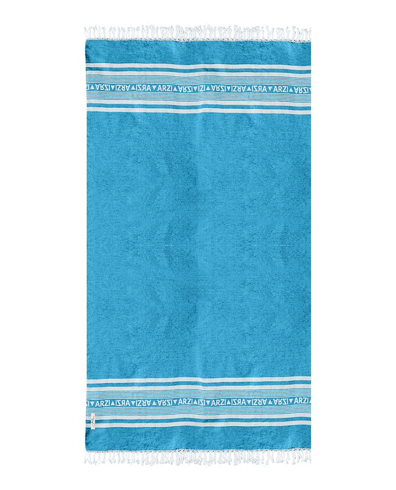 Arzi Beach Towel - tropical turquoise