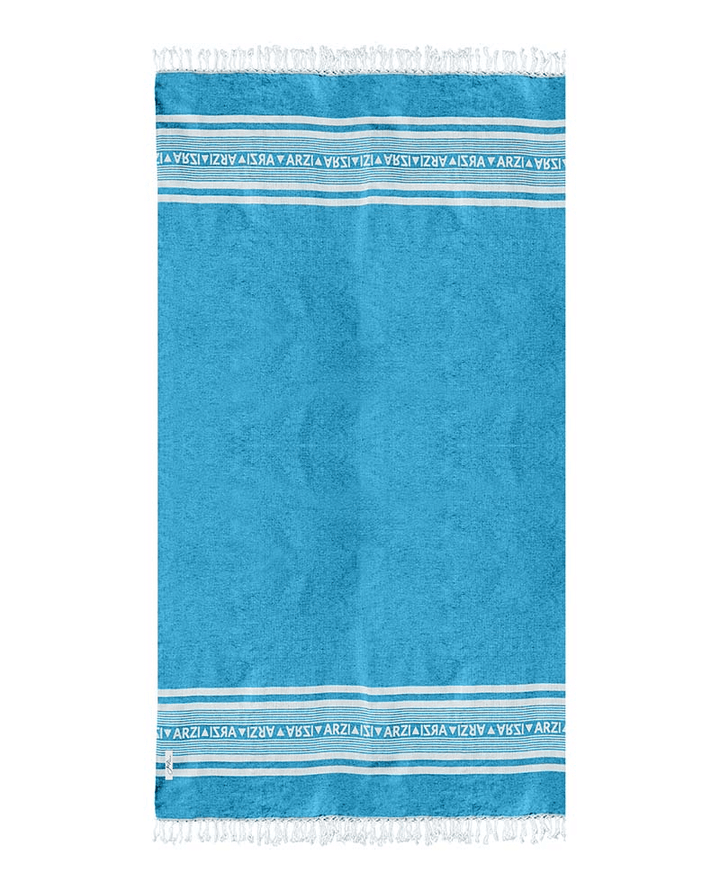 Arzi Beach Towel - tropical turquoise