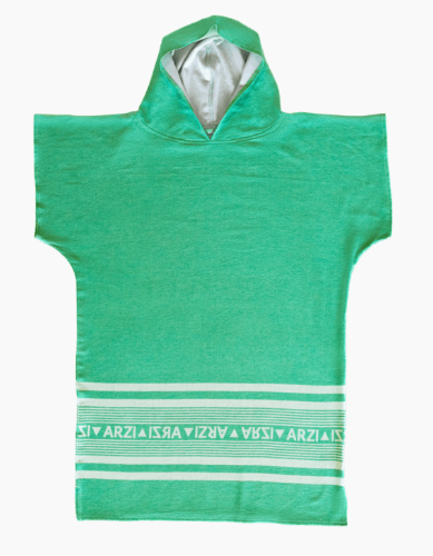 Arzi Beach Poncho Slimmer Fit - Cocovert Green