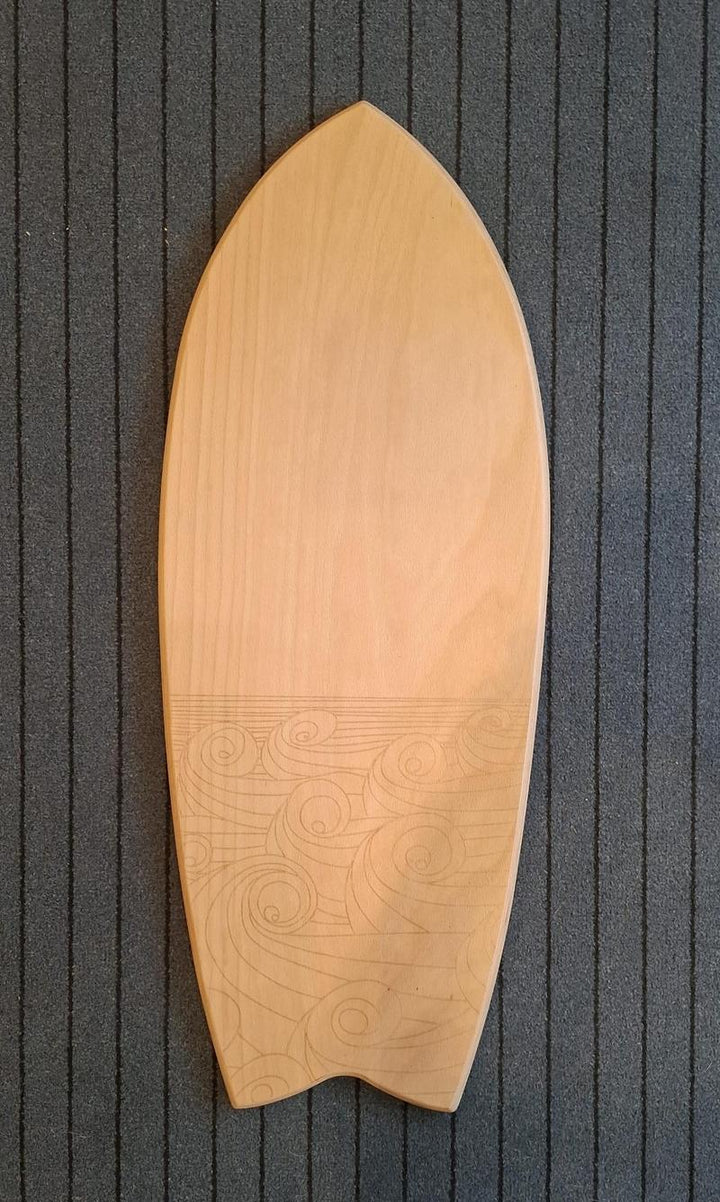 BalancePro Balanceboard - Fish, Wave Edition (Set mit Rolle)