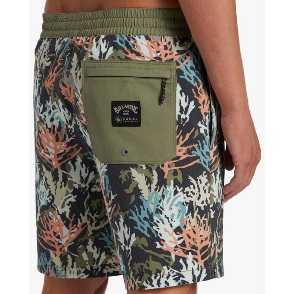 Billabong Boardshorts Coral Garden Layback 17" - Multi