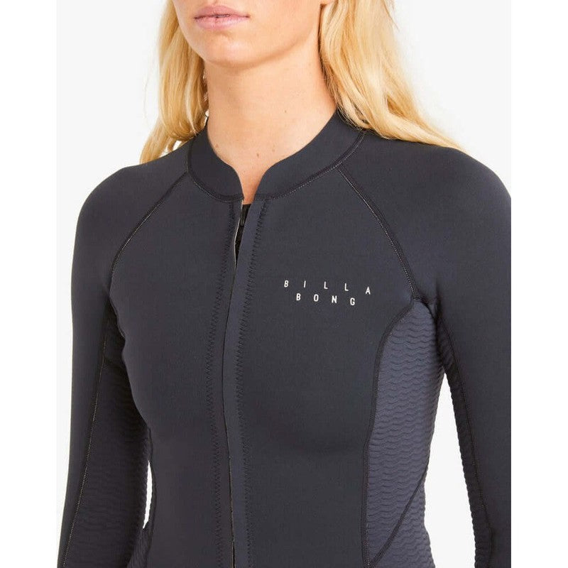 Billabong Damen 1mm Neo Jacket Peeky - Black