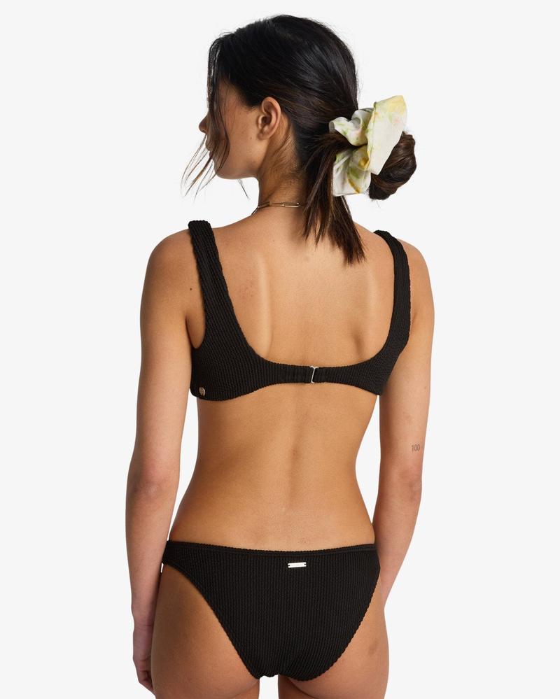 Billabong Damen Bikini Top Summer High Twist - Black Pebble