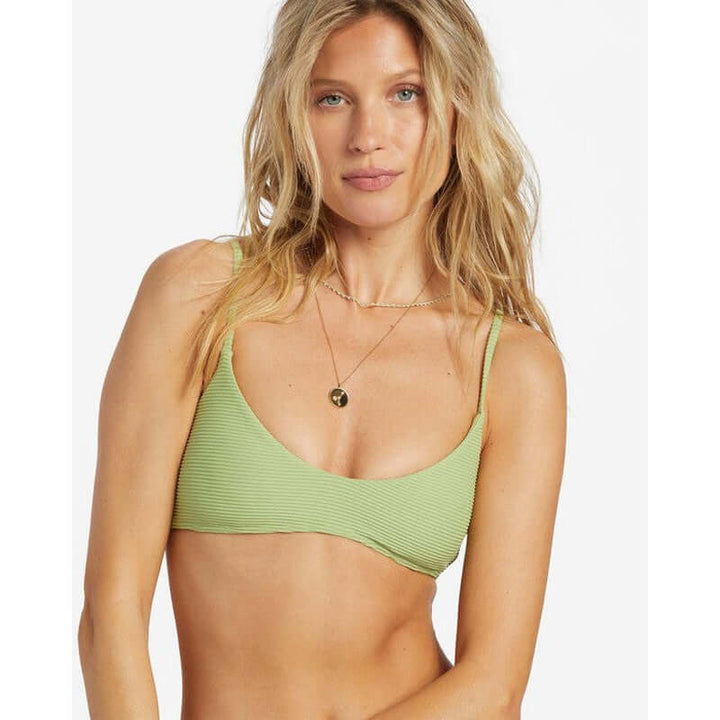 Billabong Damen Bikini Top Tanlines - Palm Green