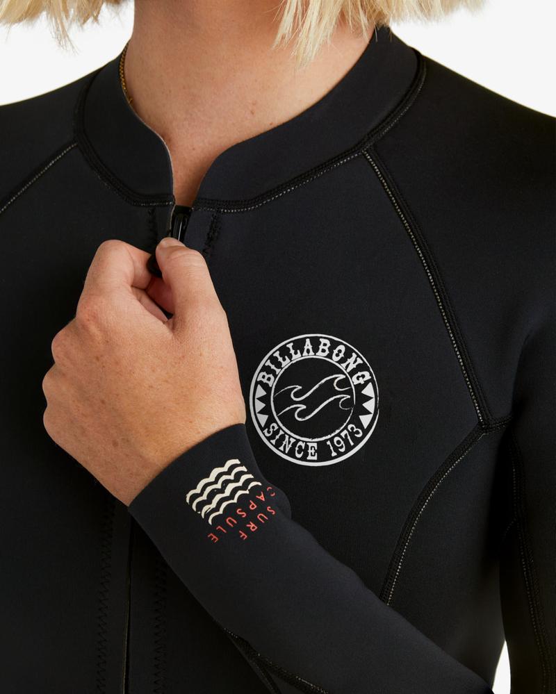 Billabong Damen Langarm Shorty Salty Dayz Natural 2/2 - Black