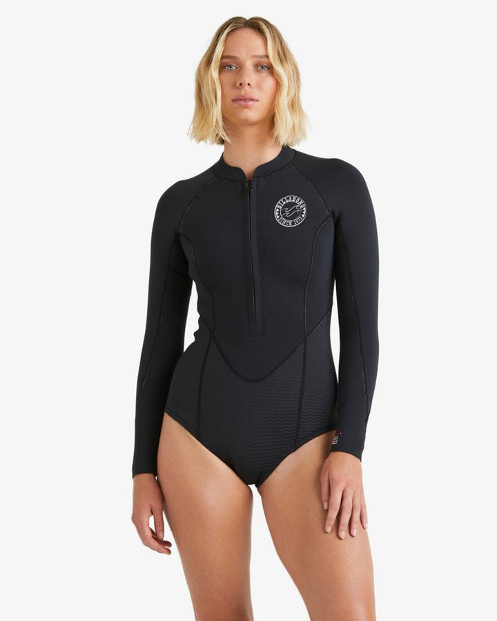 Billabong Damen Langarm Shorty Salty Dayz Natural 2/2 - Black