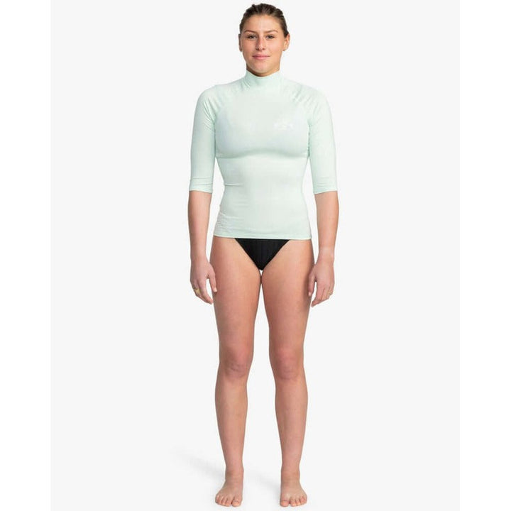 Billabong Damen Lycra Tropic Surf kurzarm - Sweet Mint