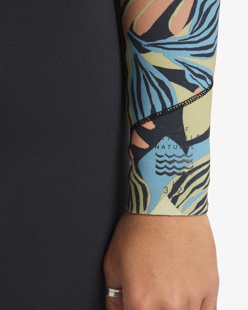 Billabong Damen Neoprenanzug 3/2 Salty Dayz Natural - Black Tropical