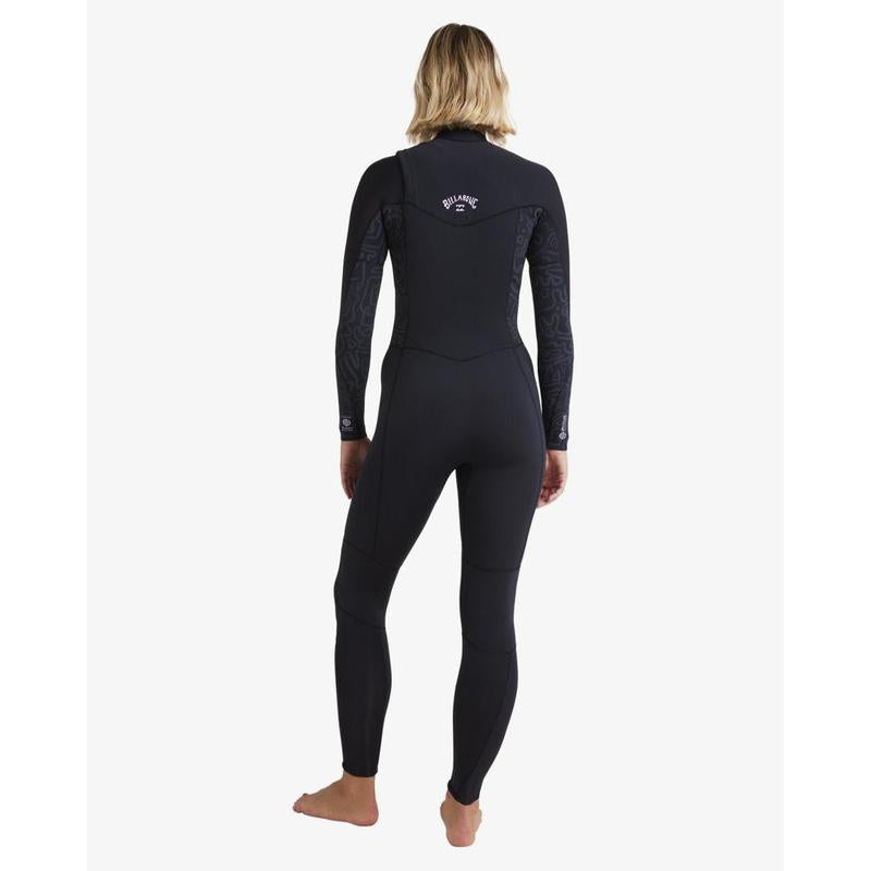 Billabong Damen Neoprenanzug 3/2 Synergy Natural - black fade