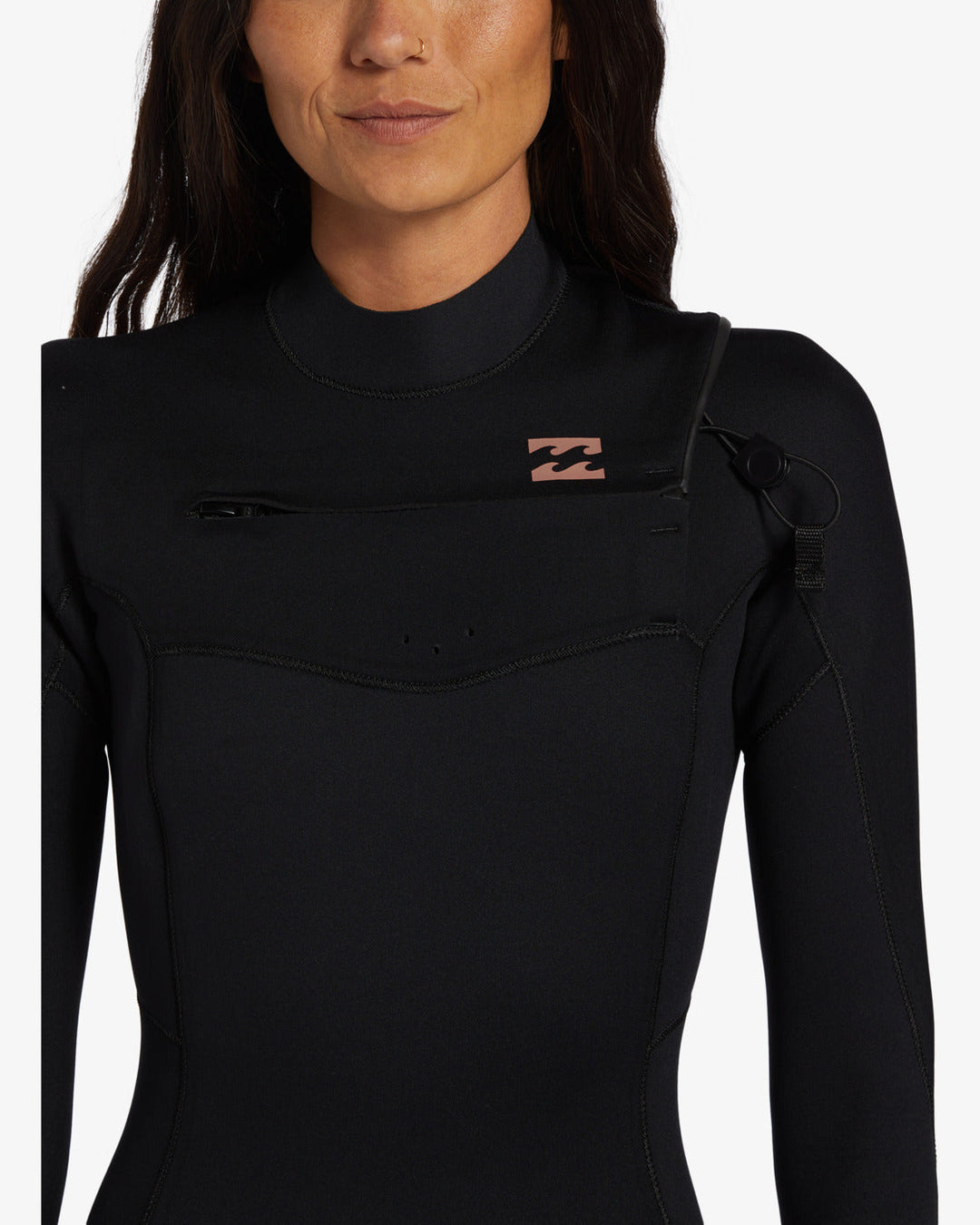 Billabong Damen Neoprenanzug Foil 3/2 Chestzip - schwarz