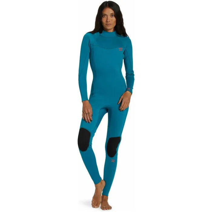 Billabong Damen Neoprenanzug Foil 4/3 Backzip - marine