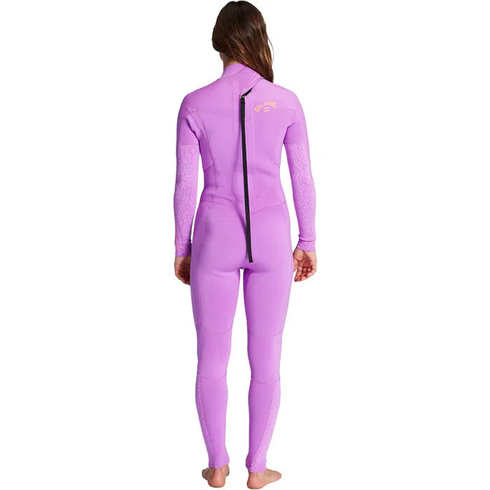 Billabong Damen Neoprenanzug Synergy 3/2 Backzip - pink