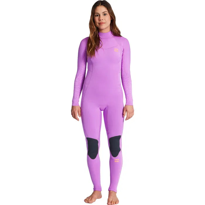 Billabong Damen Neoprenanzug Synergy 3/2 Backzip - pink