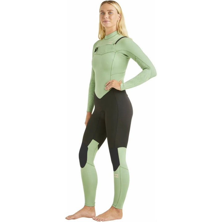 Billabong Damen Neoprenanzug Synergy 3/2 Chestzip - Green