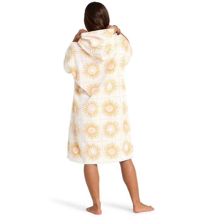 Billabong Damen Poncho Hooded Towel - Sunkissed Yellow