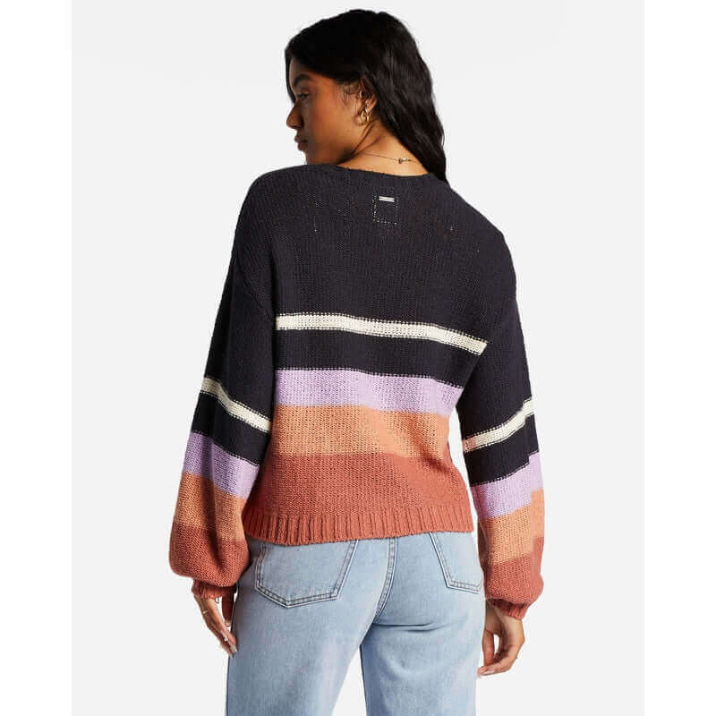 Billabong Damen Pullover Seeing Double - stripes