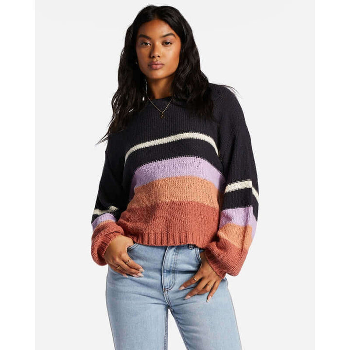 Billabong Damen Pullover Seeing Double - stripes