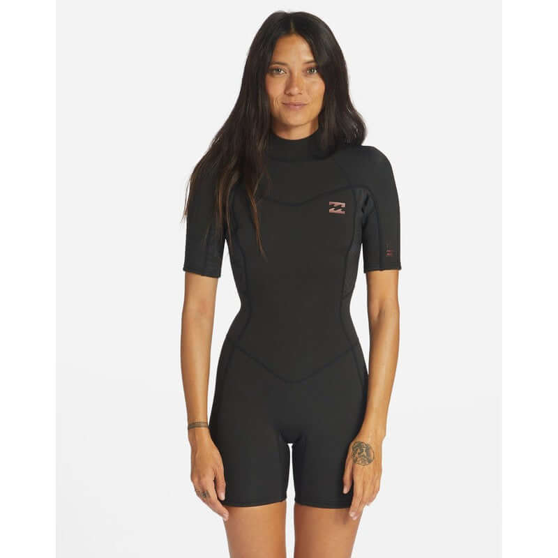 Billabong Damen Shorty 2/2mm Synergy - Wild Black