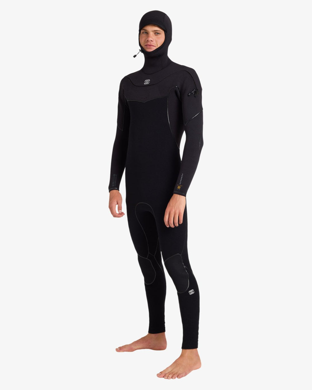 Billabong Herren 4/3mm CZ Furnace Ultra Gullwing HD - Black