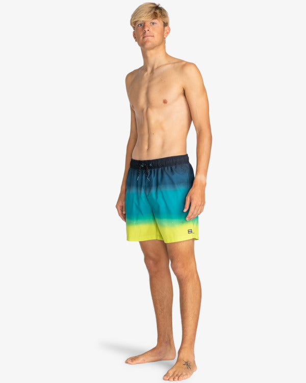 Billabong Herren Badehosen All Day Fade 16" - Black