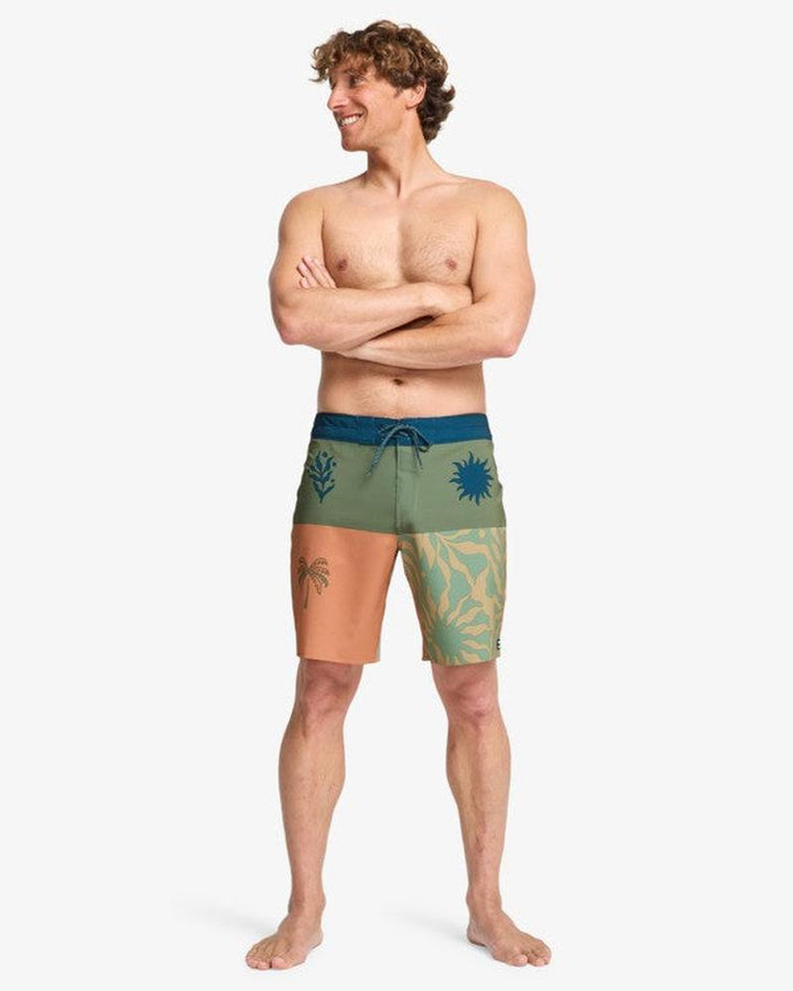 Billabong Herren Boardshorts Reflection Pro - Moss Green
