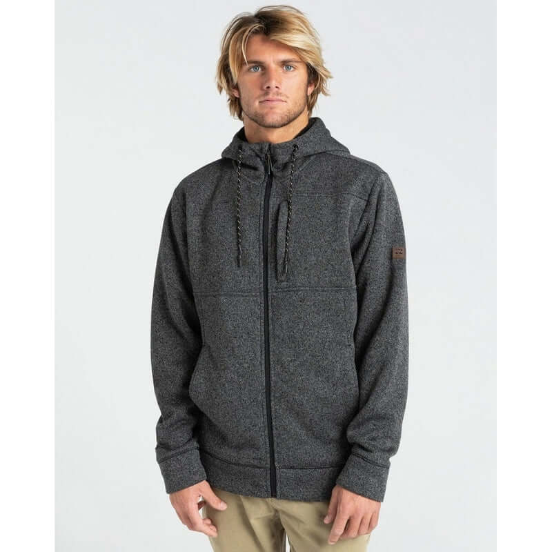 Billabong Herren Hoodie Boundary Sherpa - black heather