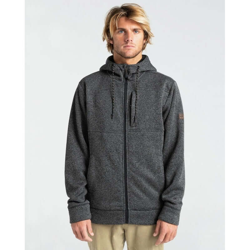 Billabong Herren Hoodie Boundary Sherpa - black heather